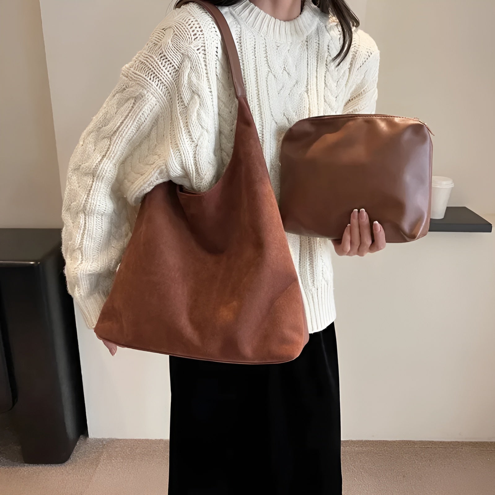 NOOR™ |  SUÈDE HANDTAS